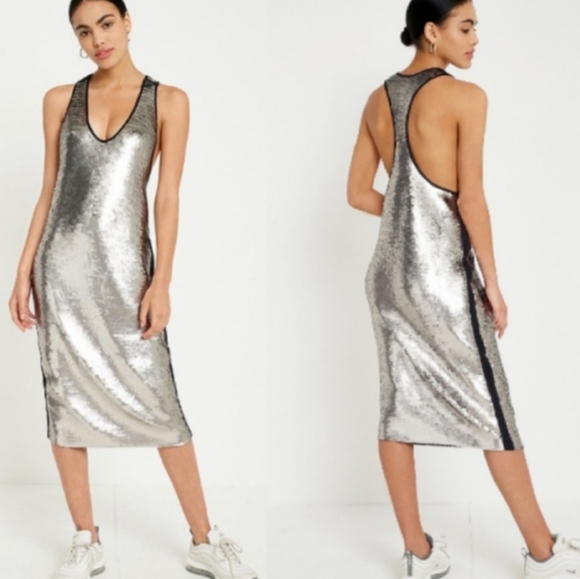 racerback tank midi dress